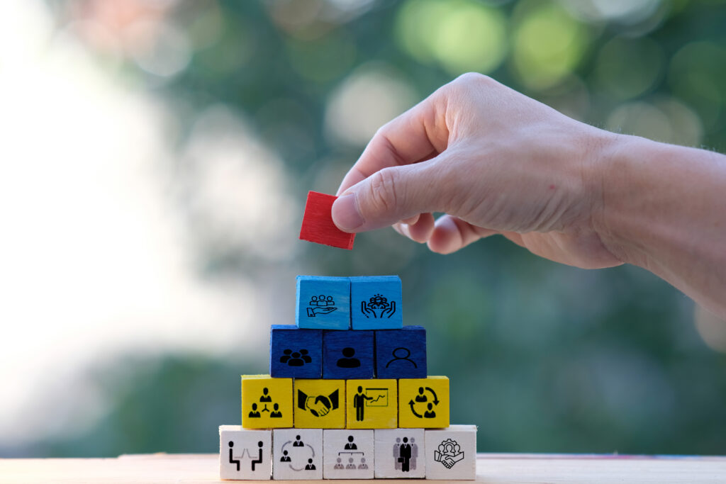 Building blocks as a foundation of business